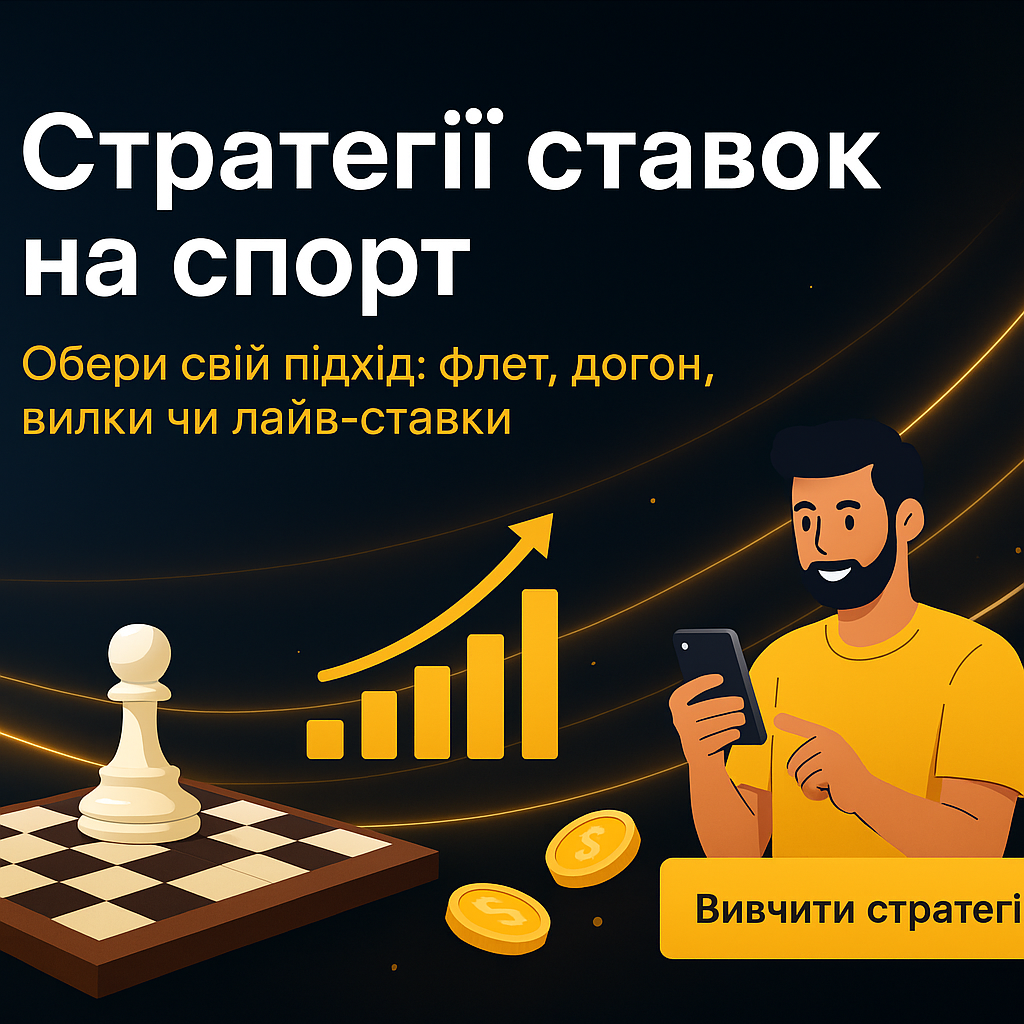 Стратегії ставок на спорт
